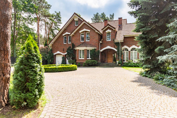 Residential Paver Driveway in Petoskey, MI
